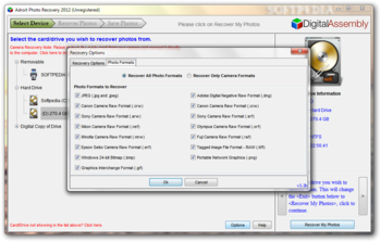 Adroit Photo Recovery screenshot 3