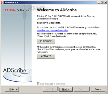 ADScribe screenshot 2