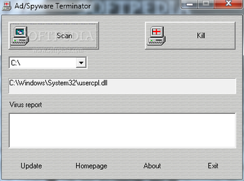 Ad/Spyware Terminator screenshot