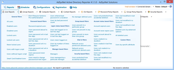 AdSysNet Active Directory Reporter screenshot 3