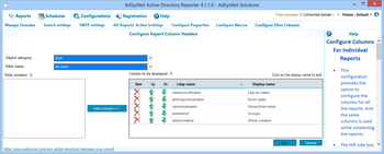 AdSysNet Active Directory Reporter screenshot 7