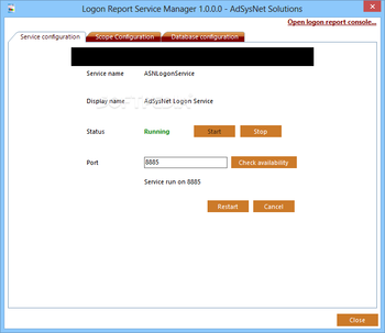 AdSysNet AD Logon Reporter screenshot 3