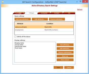 AdSysNet LDAP Searcher screenshot 4