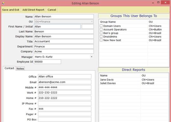 ADUC Core HR screenshot 2
