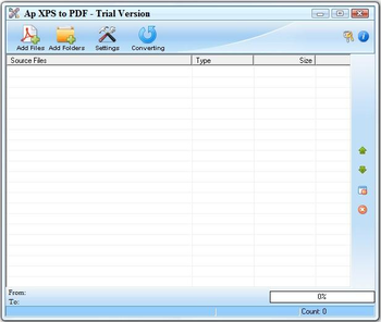 Adultpdf XPS to PDF Converter screenshot