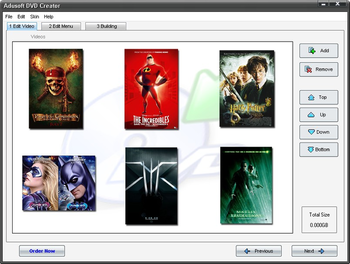 Adusoft DVD Creator screenshot 2