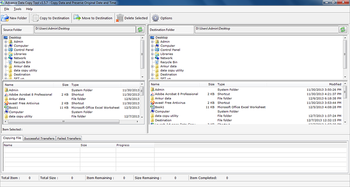 Advance Data Copy Tool screenshot