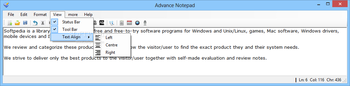Advance Notepad screenshot 4