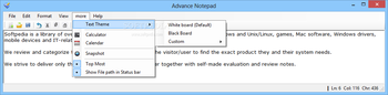 Advance Notepad screenshot 5