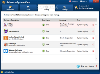 Advance System Care screenshot 4