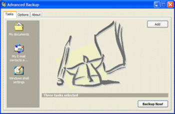 Advanced Backup screenshot 2