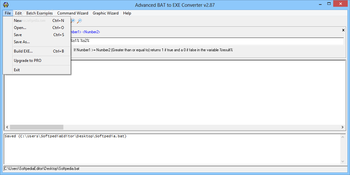 Advanced BAT to EXE Converter screenshot 2