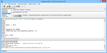 Advanced BAT to EXE Converter screenshot 8