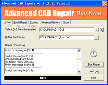 Advanced CAB Repair screenshot 3