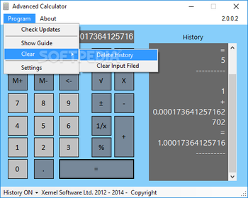 Advanced Calculator screenshot 3