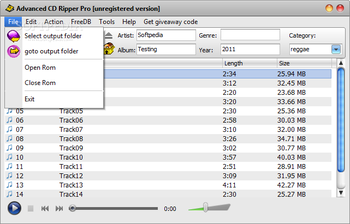 Advanced CD Ripper Pro screenshot 3