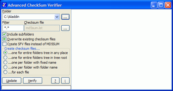 Advanced CheckSum Verifier screenshot 2