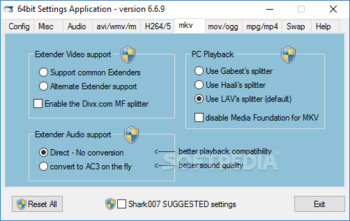 Advanced Codecs for Windows 7 / 8.1 / 10 screenshot 6