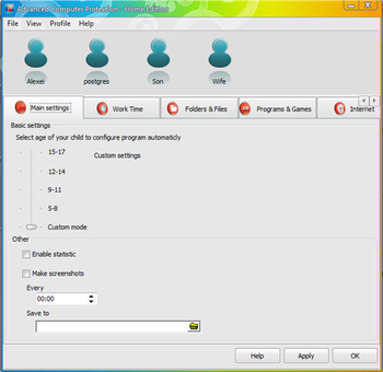 Advanced Computer Protection - Home Edition screenshot