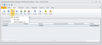 Advanced Contact Manager Professional screenshot 2