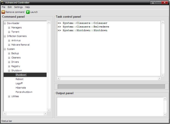 Advanced Controller screenshot