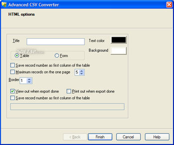 Advanced CSV Converter screenshot 6