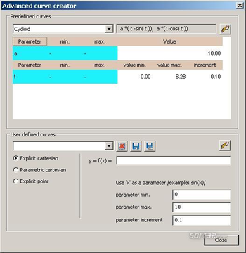 Advanced Curve Creator screenshot 2