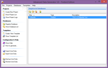 Advanced Data Generator for Firebird screenshot