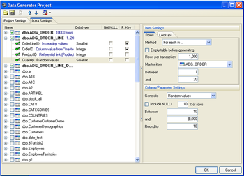 Advanced Data Generator screenshot 2