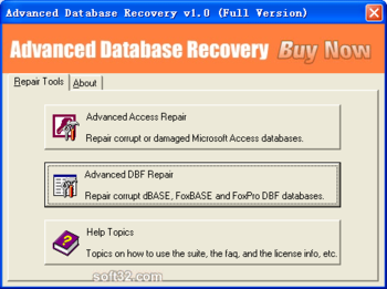 Advanced Database Recovery screenshot 2