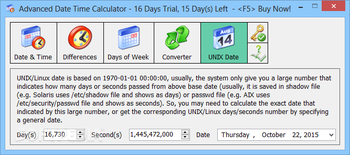 Advanced Date Time Calculator screenshot 5