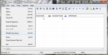 Advanced DBF Editor screenshot 5