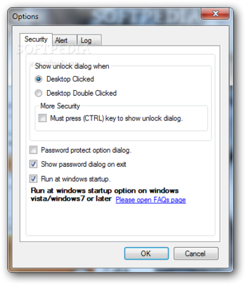 Advanced Desktop Locker Home Edition screenshot 3