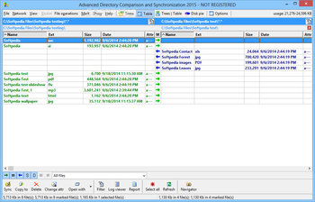 Advanced Directory Comparison and Synchronization screenshot 2