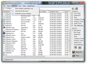Advanced Directory Printer screenshot 3