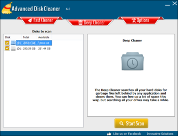 Advanced Disk Cleaner screenshot 2