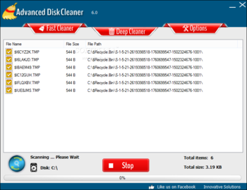 Advanced Disk Cleaner screenshot 3