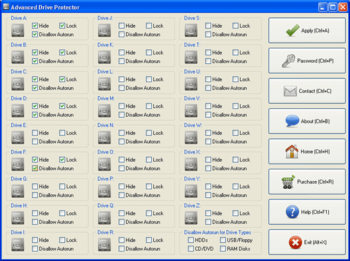 Advanced Drive Protector screenshot