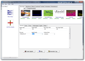 Advanced Effect Maker Freeware Edition screenshot