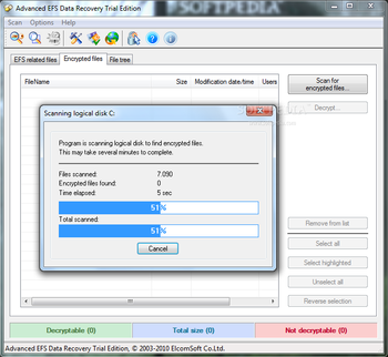 Advanced EFS Data Recovery screenshot 2