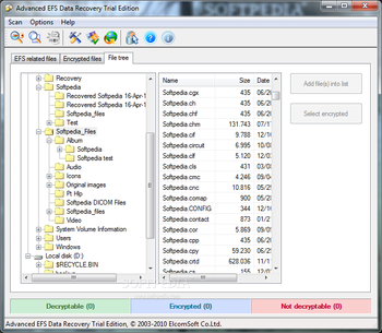 Advanced EFS Data Recovery screenshot 3