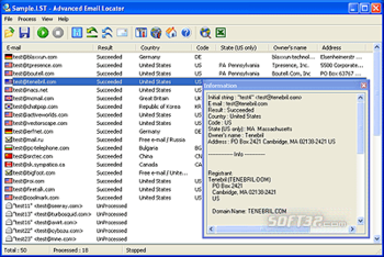 Advanced Email Locator screenshot 2
