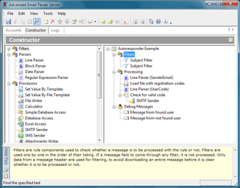 Advanced Email Parser Server screenshot 2