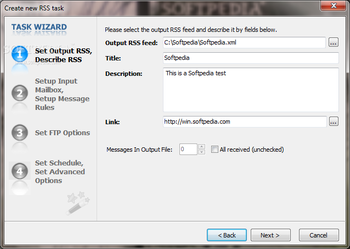 Advanced Email2RSS Personal screenshot 2