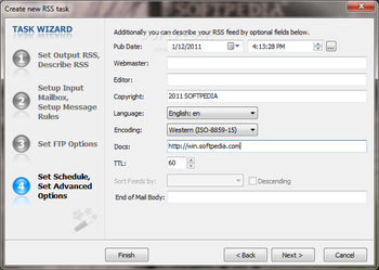 Advanced Email2RSS Personal screenshot 5
