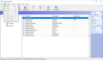 Advanced Emailer screenshot 3