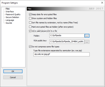 Advanced Encryption Package screenshot 13