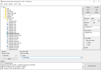 Advanced Encryption Package screenshot 3