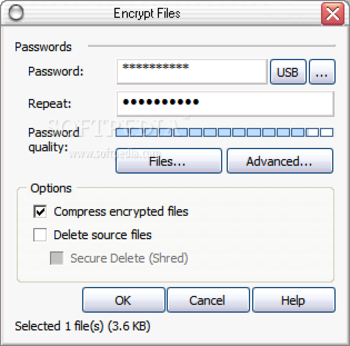 Advanced Encryption Plugin for Windows Explorer screenshot 2