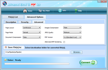 Advanced Excel to PDF screenshot 4